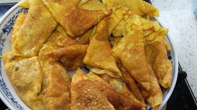 Egg dumplings （蛋饺）