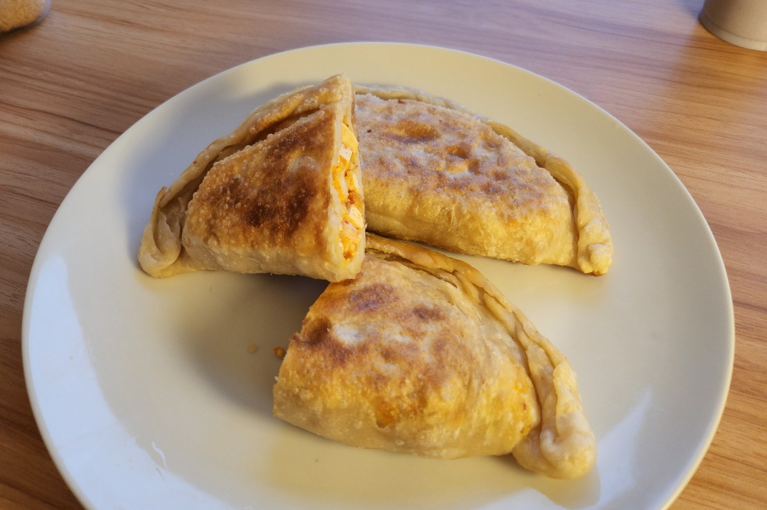 Tofu and Kimchi&nbsp;Pockets